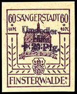 8241 3 - 60 Pfg. Umsiedler -Hilfe Postfrisch Komplett, Mi. 250.-, Katalog: II/XIII ** - Finsterwalde