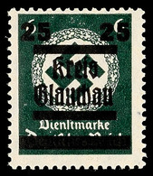 8255 25 Auf 6 Pf. Tadellos Postfrisch, Gepr. Penning BPP, Mi. 55.-, Katalog: 32 ** - Glauchau