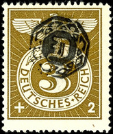 8401 3 Pfg Sonderstempelmarke Mit Originalem Handstempelaufdruck, Ungebraucht, Ein Kurzer Zahn Unten Rechts Und Mittig H - Loebau