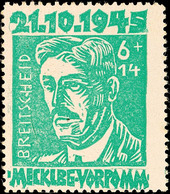 8754 6 Pfg. Schwärzlichgelbsmaragdgrün Mit Plattenfehler VI, Postfrisch, Geprüft Kramp BPP, Mi. 290.-, Katalog: 20b VI * - Altri & Non Classificati