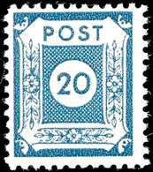 8846 20 Pfg Preußischblau, Tadellos Postfrisch, Gepr. Ströh BPP, Mi. 80.-, Katalog: 48DIIa ** - Altri & Non Classificati