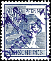 9214 DRESDEN 32, 80 Pf. Arbeiter, Tadellos Postfrisch, ARGE: 21a (Gruppe 8), Gepr. Petzold BPP, Katalog: 180II ** - Other & Unclassified