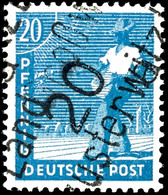 9222 GROSSWUSTERWITZ LAND, 20 Pf. Arbeiter, ARGE:66b (Gruppe 10), Tadellos Postfrisch, Gepr. Dr. Modry BPP, Katalog: 173 - Altri & Non Classificati