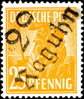 9232 RAGUHN, 25 Pf. Arbeiter, Tadellos Postfrisch, Gepr. Dr. Modry, Katalog: 175VIb ** - Sonstige & Ohne Zuordnung