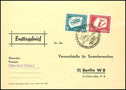 9302 "Wintersport" Als FDC Auf Vorgedrucktem Umschlag Der Versandstelle Mit ESSt. Aus Oberhof, Tadellos, Mi. 200,--, Kat - Autres & Non Classés