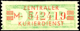 9358 20 Pf. Mit Kurzem Wertbalken Und Kennbuchstabe "M", Tadellos Postfrisch, Mi. 400,-, Katalog: 31aI M ** - Andere & Zonder Classificatie