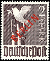 9394 2 Mark Rotaufdruck, Tadellos Postfrisch, Unsigniert, Fotobefundkopie H.-D. Schlegel BPP: "Die Qualität Ist Einwandf - Altri & Non Classificati