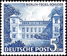 9399 1 Pfg. - 5 M Berliner Bauten Komplett Postfr., Tadellos, Für 1 - 5 M. Fotoattest Schlegel D. BPP, Mi. 750.-, Katalo - Sonstige & Ohne Zuordnung