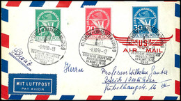 9413 Währungsgeschädigten-Satz Auf Luftpostbrief Von Berlin-Charlottenburg (SST) Vom 08.10.1950 Nach Zurich/Schweiz, 5 P - Altri & Non Classificati