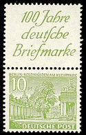 9493 100 J. Dt. Briefmarke, Senkr. Zusammendr., Nahezu Postfrisch, Katalog: S3 * - Sonstige & Ohne Zuordnung
