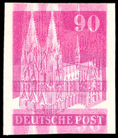 9852 90 Pfg Kölner Dom, Ungezähnt, Doppeldruck, Tadellos Postfrisch, Aus Makulatur Stammend, Gepr. Dr. Lutz BPP, Katalog - Other & Unclassified