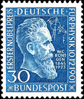 9929 30 Pf. Röntgen Mit Wz. "Z", Postfrisch, Gepr. Schlegel BPP, Mi. 320, -, Katalog: 147Z ** - Autres & Non Classés