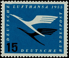 9967 15 Pf. Lufthansa, Plattenfehler I, Tadellos Postfrisch, Gepr. Schlegel BPP, Mi. 340,-, Katalog: 207I ** - Other & Unclassified