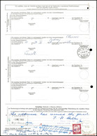 9988 60 Pfg. Bed. Deutsche Mit Datums-L1 "10.März.1965" Als Entwerter Als Gebühr Rückseitig Auf Nachfrage-Formular Für E - Other & Unclassified