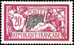 10142 1920 - 1926, 60 C. - 20 Fr. Merson, Ungebraucht, Katalog: 138/39,181/83 * - Autres & Non Classés