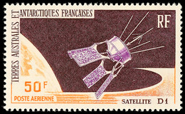 10184 50 Fr. Satellit "D 1", Tadellos Postfrisch, Mi. 75.-, Katalog: 34 ** - Autres & Non Classés