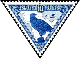 10207 1930, 3A - 10 Kr. Allthing Kpl. Incl. Flugpostmarke, Postfrisch, Mi. 700.-, Katalog: 125/40 ** - Autres & Non Classés