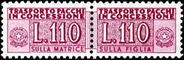 10248 110 L. Rotlila, Wz. 4, Tadellos Postfrisch, Mi. 450.-, Katalog: 8 ** - Sonstige & Ohne Zuordnung