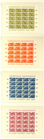 10608 30 Bis 75 Rp., 30 Jahre Flugpostmarken, Kpl. Bogensatz Mit 4 Werten, Postfrisch, Mi. 600,-, Katalog: 391/94 (20) * - Liechtenstein