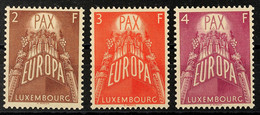 10627 Europa 1957, Postfrisch, Katalog: 572/74 ** - Luxembourg