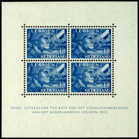 10641 1942, Blockausgabe 12 1/2 C. Legion, Tadellos Postfrisch, Unsigniert, Mi. 100.-, Katalog: Bl.2 ** - Sonstige & Ohne Zuordnung
