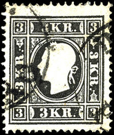 10644 2 - 15 Kr. Franz Joseph, Type II, 6 Werte Komplett, Sauber Gestempelt, Teils Kleine Einschränkungen (3 Kr. Schwarz - Autres & Non Classés