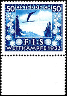 10659 1933, 12 - 50 Gr. FIS, Kpl., Die Höchstwerte 24 Und 50 Gr. Postfrisch, Fotoattest Soecknick BPP, 12 Und 30 Gr. Ung - Autres & Non Classés