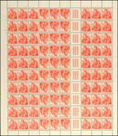 10838 20 Rp. Landschaften 1939, Kpl. Markenheftchenbogen, Zwischensteg Mit 3 Kreuzreihen Und Glatter Gummierung, Waager. - Markenheftchen