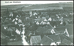 10952 WENKHEIM, 1917, Gruss Aus..., S/w Karte, Gelaufen, Tadellos  BF - Autres & Non Classés