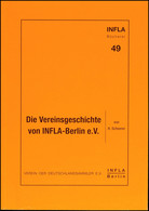 10973 Scheerer, H., Die Vereinsgeschichte Von INFLA - Berlin E.V., 2001, 124 S., Broschiert, Tadellose Erhaltung - Autres & Non Classés