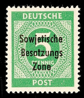 11867 5 Pfg Ziffer Gelblichgrün, Tadellos Postfrisch, Gepr. Paul BPP, Mi. 80.-, Katalog: 207b ** - Other & Unclassified