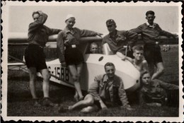 ! Kleines Foto, Segelflugzeug, Format 6 X 9 Cm, Photo, Segelfliegen, Segelflieger, 3. Reich - 1919-1938