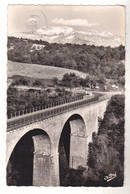 PR- ENVIRONS DE CLELLES EN ISERE  VIADUC DE PARASSAT VOIR VERSO FLAMME GANTS DE GRENOBLE  CARTE  CIRCULEE - Clelles