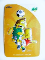 Magnet From Lithuania IKI Market The Simpsons Animation 2015 Sport Football Soccer - Deportes