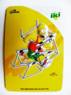 Magnet From Lithuania IKI Market The Simpsons Animation 2015 Sport Athletics Run - Sport