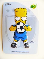 Magnet From Lithuania IKI Market The Simpsons Animation 2015 Sport Football Soccer - Sport