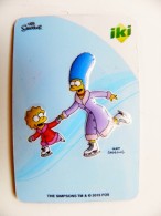 Magnet From Lithuania IKI Market The Simpsons Animation 2015 Sport Figure Skating - Sport