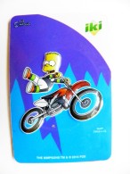 Magnet From Lithuania IKI Market The Simpsons Animation 2015 Sport Motorcycle Motorbike - Sports