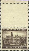 Bohemia And Moravia 61LS With Blank Unmounted Mint / Never Hinged 1940 Clear Brands - Unused Stamps