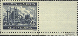 Bohemia And Moravia 34LW With Blank Unmounted Mint / Never Hinged 1939 Moravian-ostrau - Unused Stamps