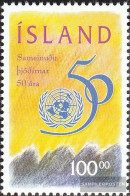 Iceland 837 (complete Issue) Unmounted Mint / Never Hinged 1995 50 Years UN - Unused Stamps