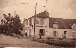 89 SOUCY   Arrêt De L'Autobus - Soucy