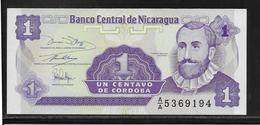 Nicaragua - 1 Centavo - Pick N°167 - NEUF - Nicaragua