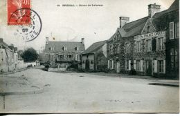 N°1513 A -cpa Bréhal -route De Leloreur- - Brehal