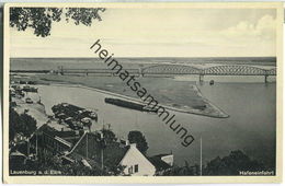 Lauenburg An Der Elbe - Hafeneinfahrt - Verlag Chr. Schöning Lübeck - Lauenburg