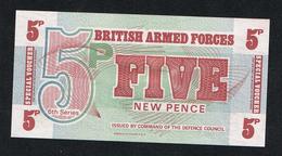 &  BRITISH  ARMED FORCES  5 NEW PENCE 6th SERIES 1972 - Sonstige & Ohne Zuordnung