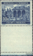 Bohemia And Moravia 60LS With Blank Unmounted Mint / Never Hinged 1940 Clear Brands - Ungebraucht
