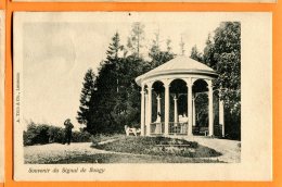 Oct277, Signal De Bougy, Le Pavillon, Près De Bougy-Villars, Animée, Trou De Punaise, Circulée 1906 Cachet Bougy-Villars - Bougy-Villars