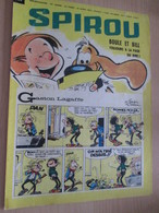 CLI518 : Pour Fans De GASTON LAGAFFE :  COUVERTURE A4 Spirou Années 60 Avec Gag + BOULE ET BILL - Gaston