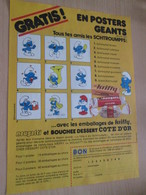 CLI518 : Pour Fans De SCHTROUMPFS : Page PUB A4 Spirou Années 60/70  Posters Géants - Schtroumpfs, Les - Los Pitufos